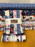 Oriental Blues 5 Fat Quarter Bundle Pack 