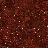 Makower Golden Brown With Gold Metallic Accents Blender 