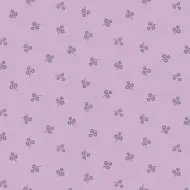 Makower Sweet Things Purple Tone on Tone Flower Sprig Print 