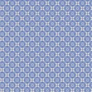 Makower Sweet Things Blue & Purple Abstract Print 