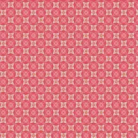 Makower Sweet Things Red & Orange Abstract Print 