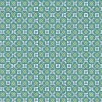 Makower Sweet Things Green & Purple Abstract Print 