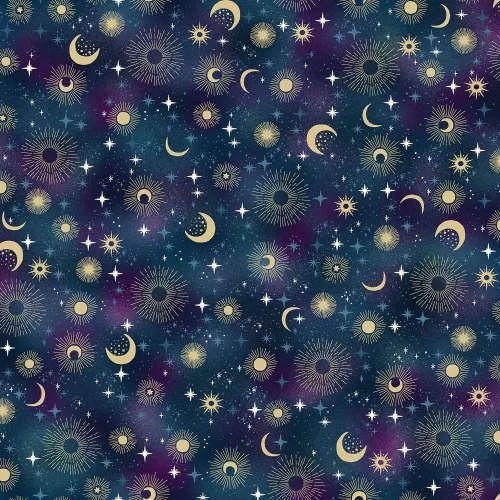 Luna Constellation Blue 1/2 Metre 