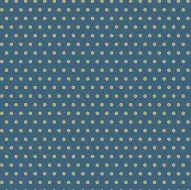 Beach House Navy & Orange Spot 1/2 Metre 