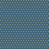 Beach House Navy & Orange Spot 1/2 Metre 