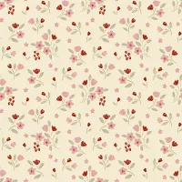 Cozy House Pink Floral Print 1/2 Metre 