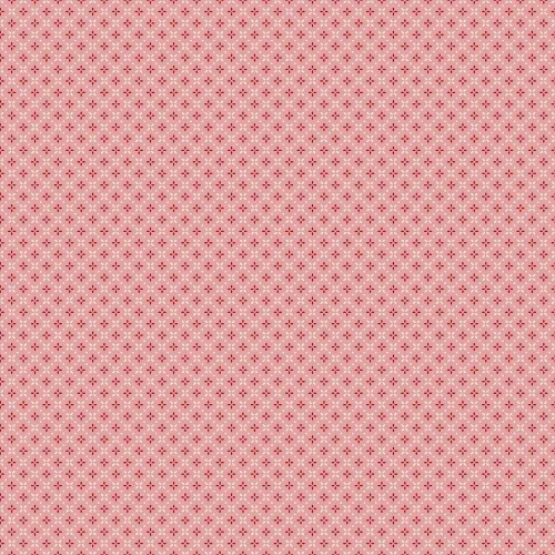 Cozy House Pinks Lattice Print 1/2 Metre 