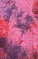 Batik Pink Purple Tie Dye Effect 1/2m 