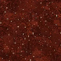 Makower Golden Brown With Gold Metallic Accents Blender 