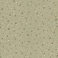 Henry Glass Simply Charming Green Ditsy Small Flower Head Print 